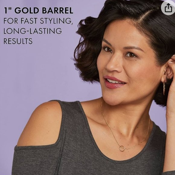 Hot Tools Signature Series 1" Gold Curling Iron/Wand - Picture 2 of 13